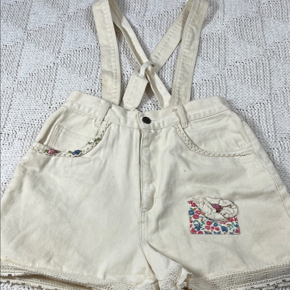 Vintage Rachel’s Kids Denim Shortalls